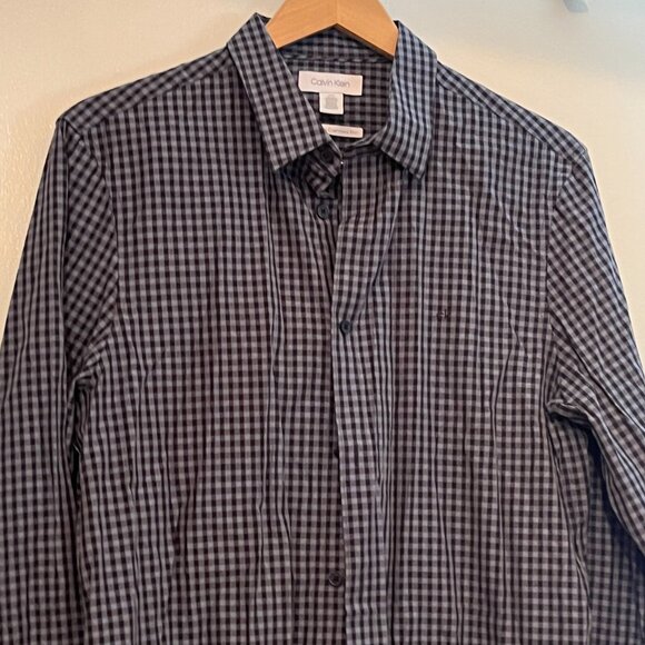 Calvin Klein Long Sleeved Collared Shirt (Size Medium - Cotton and Cashmere) - Picture 1 of 7